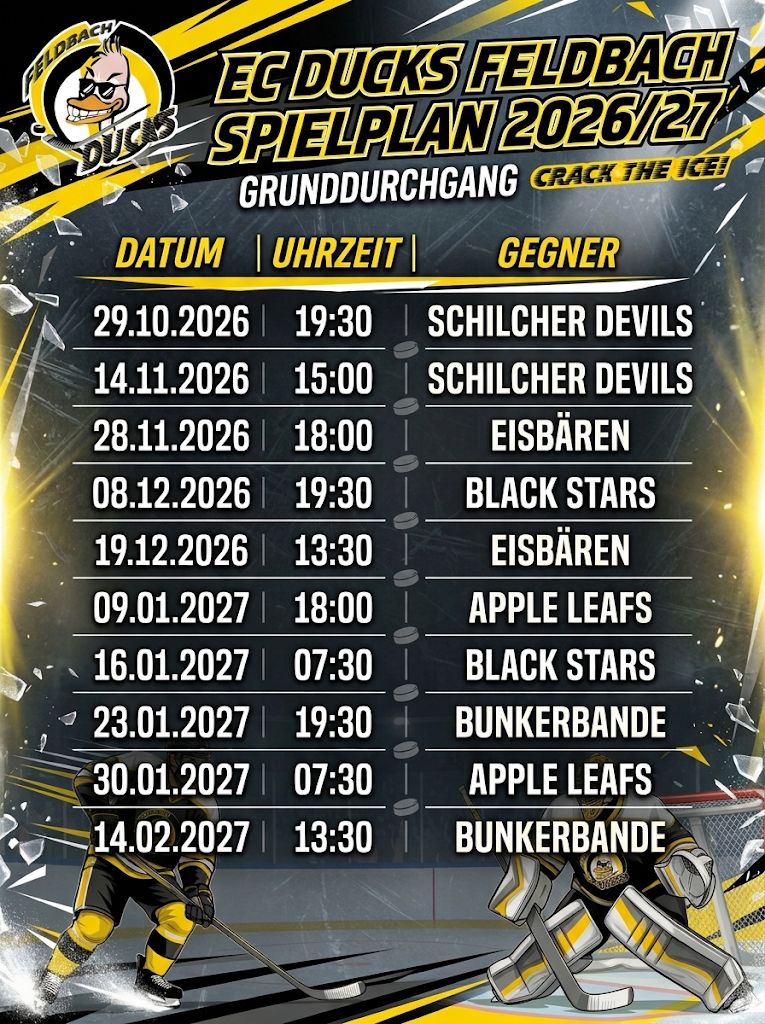 Grunddurchgang 2026/27 Grunddurchgang 2026/27